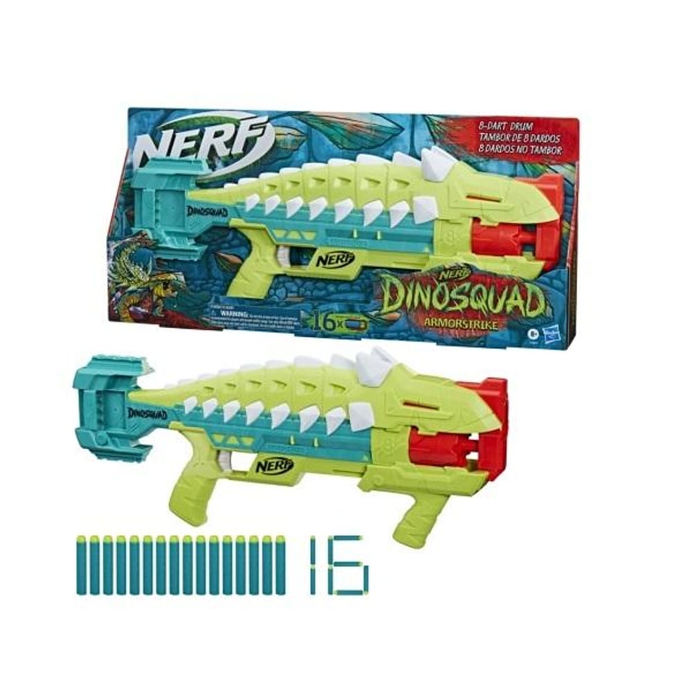 Lançador de Dardos - Nerf Dino - Armorstrike F5871 - Hasbro