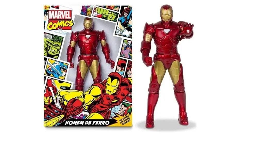 Boneco Homem De Ferro Gigante Marvel Comics - Mimo Toys