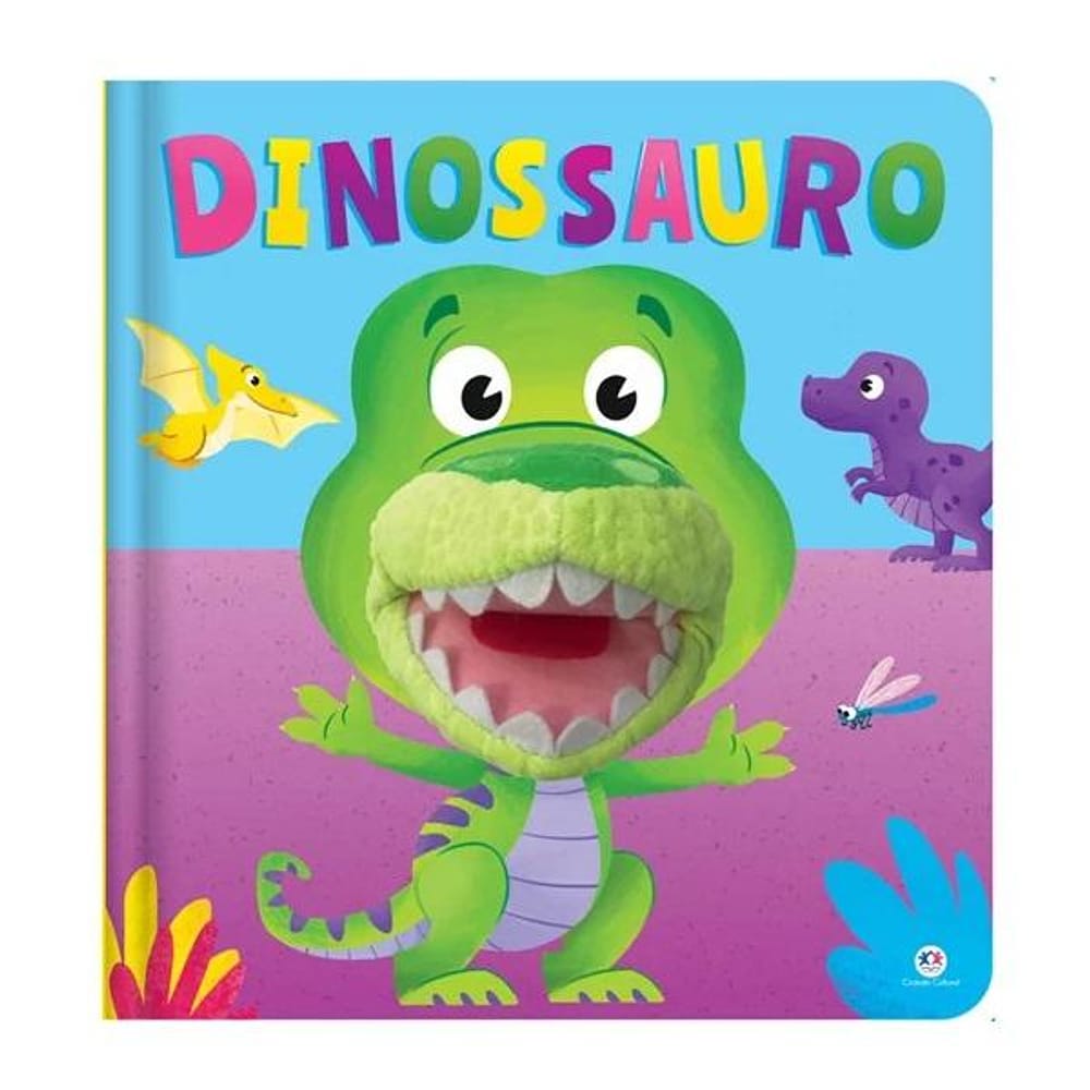 Livro Fantoche Dinossauro - Ciranda Cultural