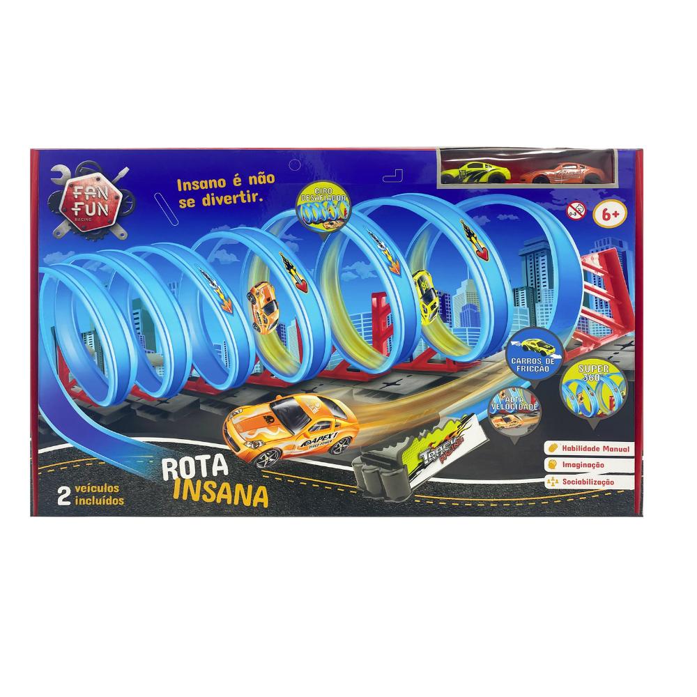 Pista De Corrida E Voos Hot Wheels Topos Bolo