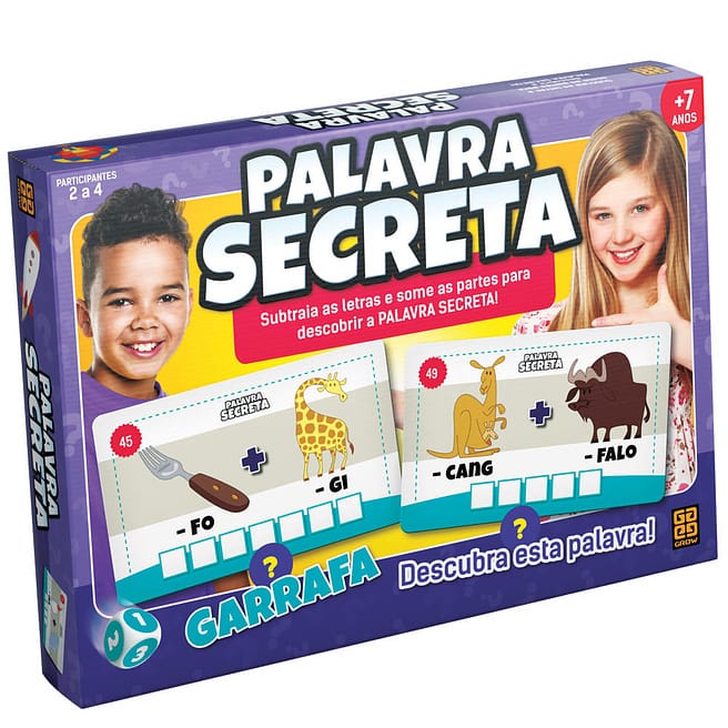 Jogo Primeiras Palavras - GROW - PL Brinquedos