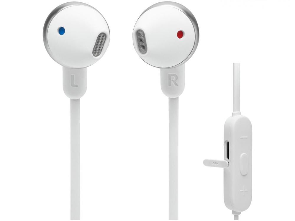 Fone de Ouvido Bluetooth JBL Tune 215 Intra-auricular com Microfone Branco