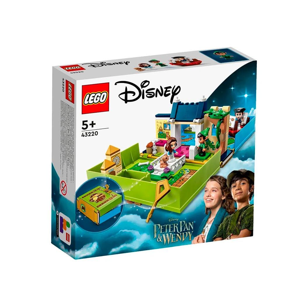LEGO Disney - Livro de aventuras de Peter Pan e Wendy 43220