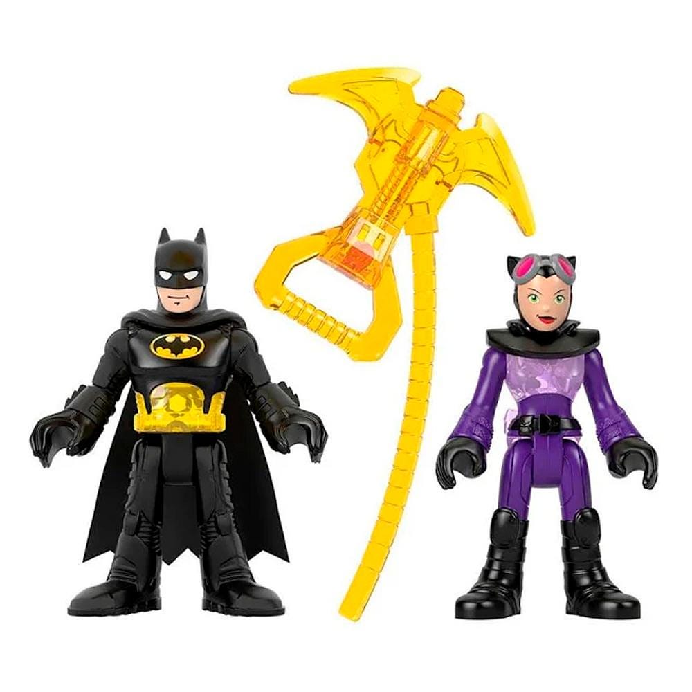 Batman e Mulher Gato Imaginext DC Super Friends M5645 Mattel