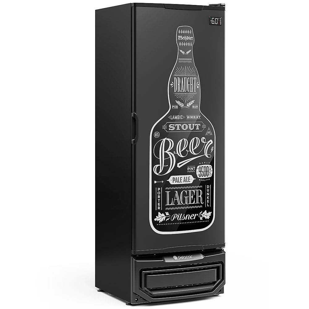 Cervejeira Gelopar GRBA-400 Frost Free Preta – 410 L