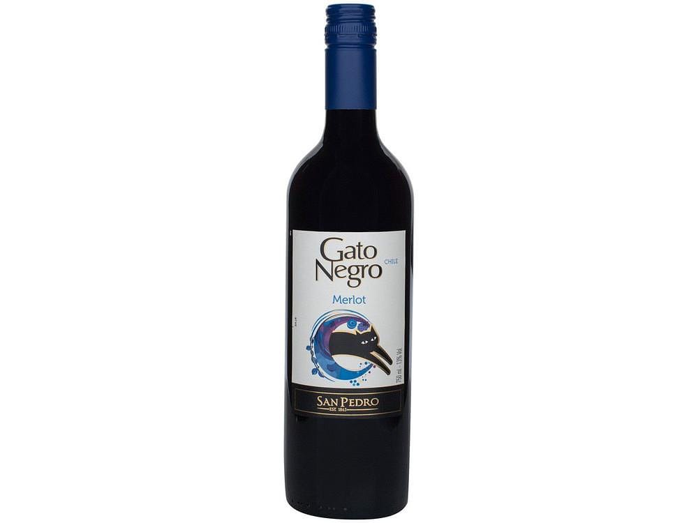 Vinho Tinto Seco Gato Negro Merlot Chile 2014 750ml