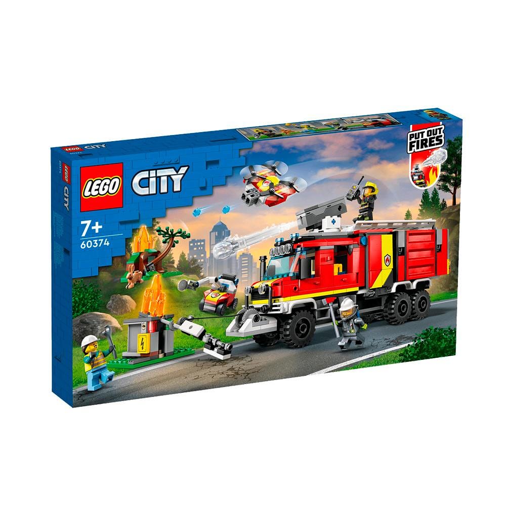 LEGO City - Caminhão de Comando de Incêndio 60374