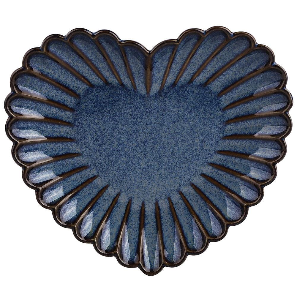 Petisqueira Coração L’Hermitage em Porcelana – 17,7 cm