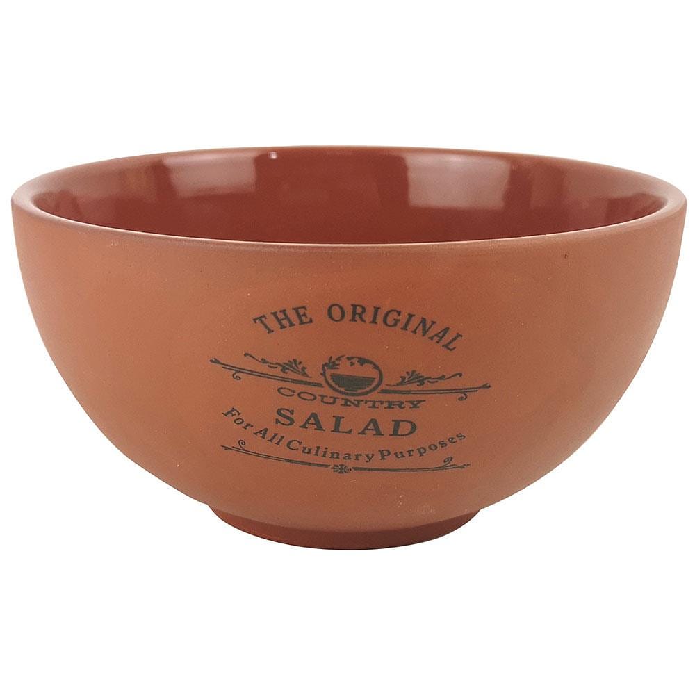 Bowl Taverna Dynasty em Cerâmica Marrom - 500 ml