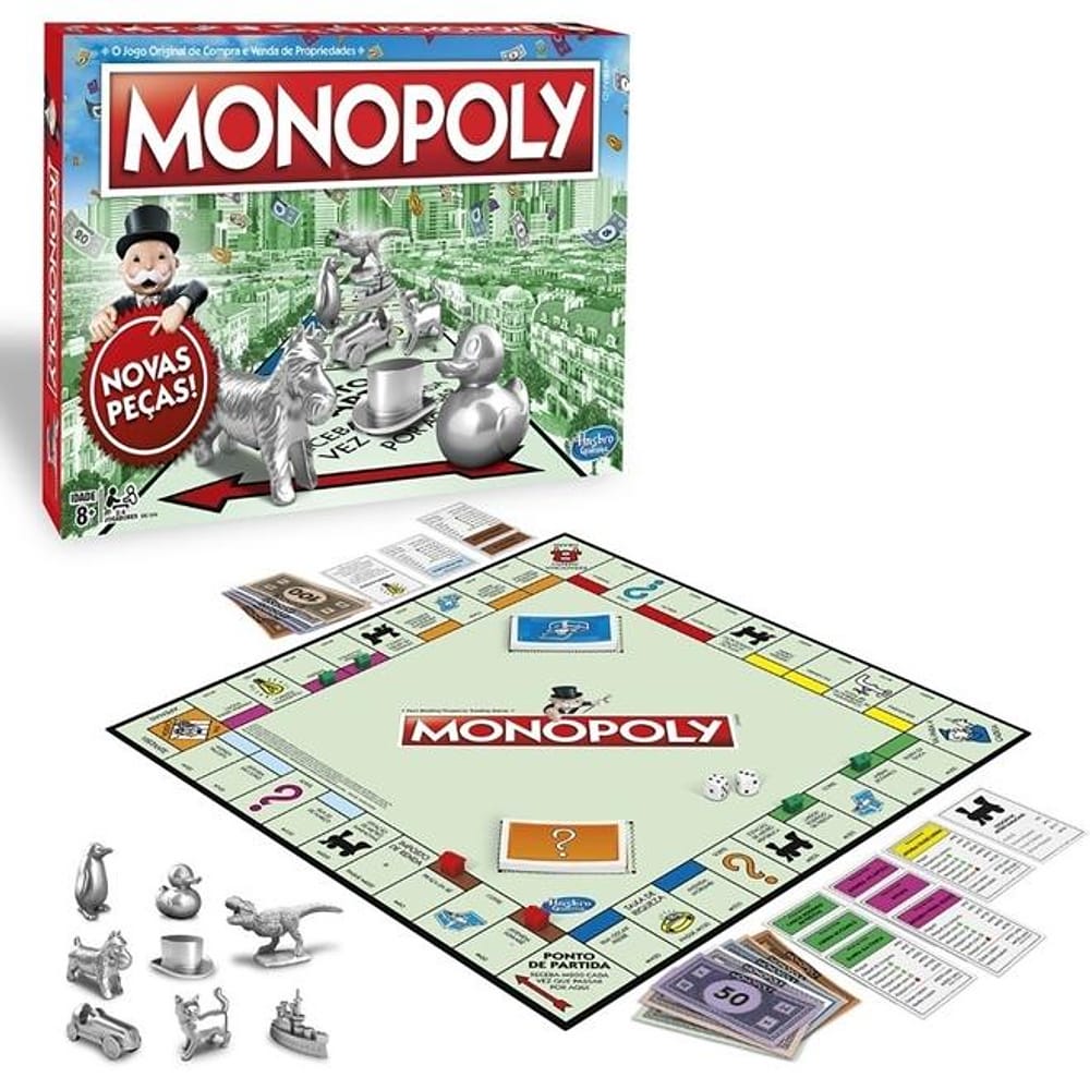 Jogo Monopoly - C1009 - Hasbro