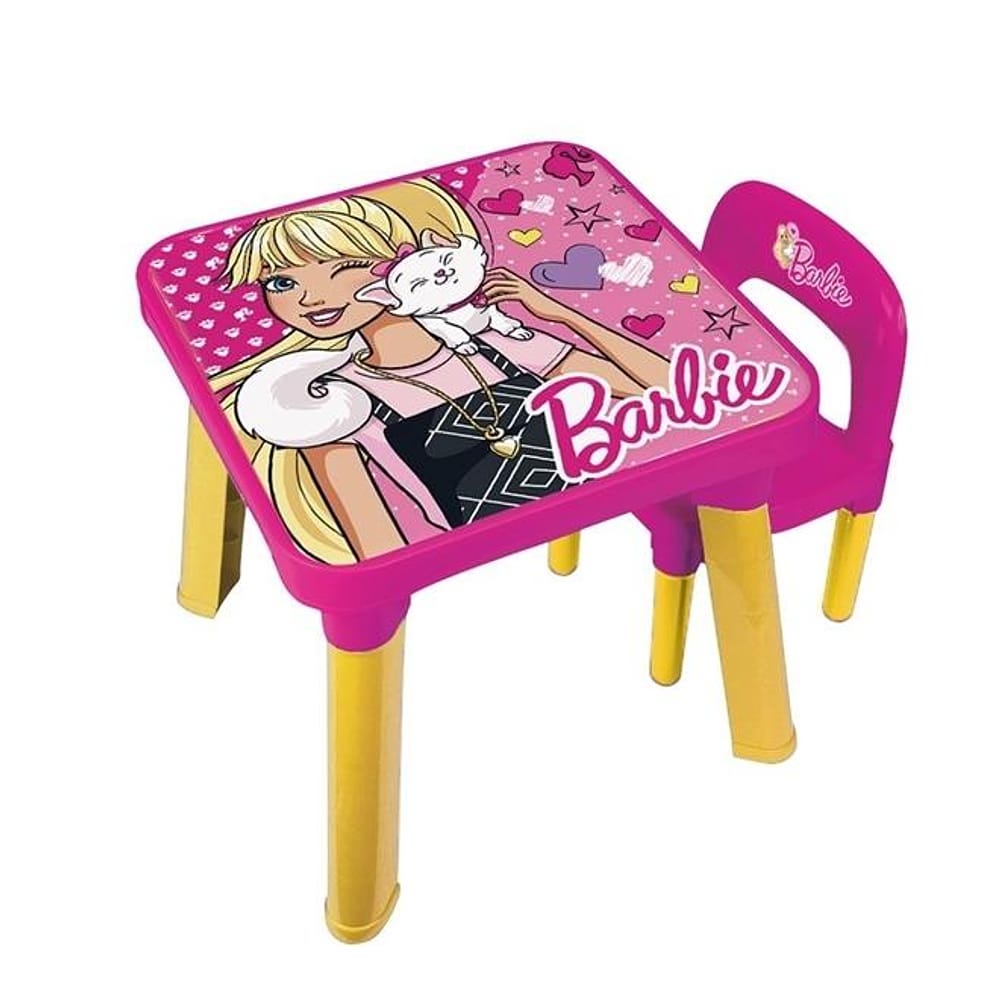 Mesinha com Cadeira da Barbie - BB6000 - Mattel