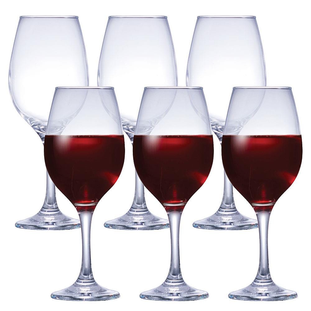 Conjunto de Taças para Vinho Ruvolo One 385 ml – 6 Peças