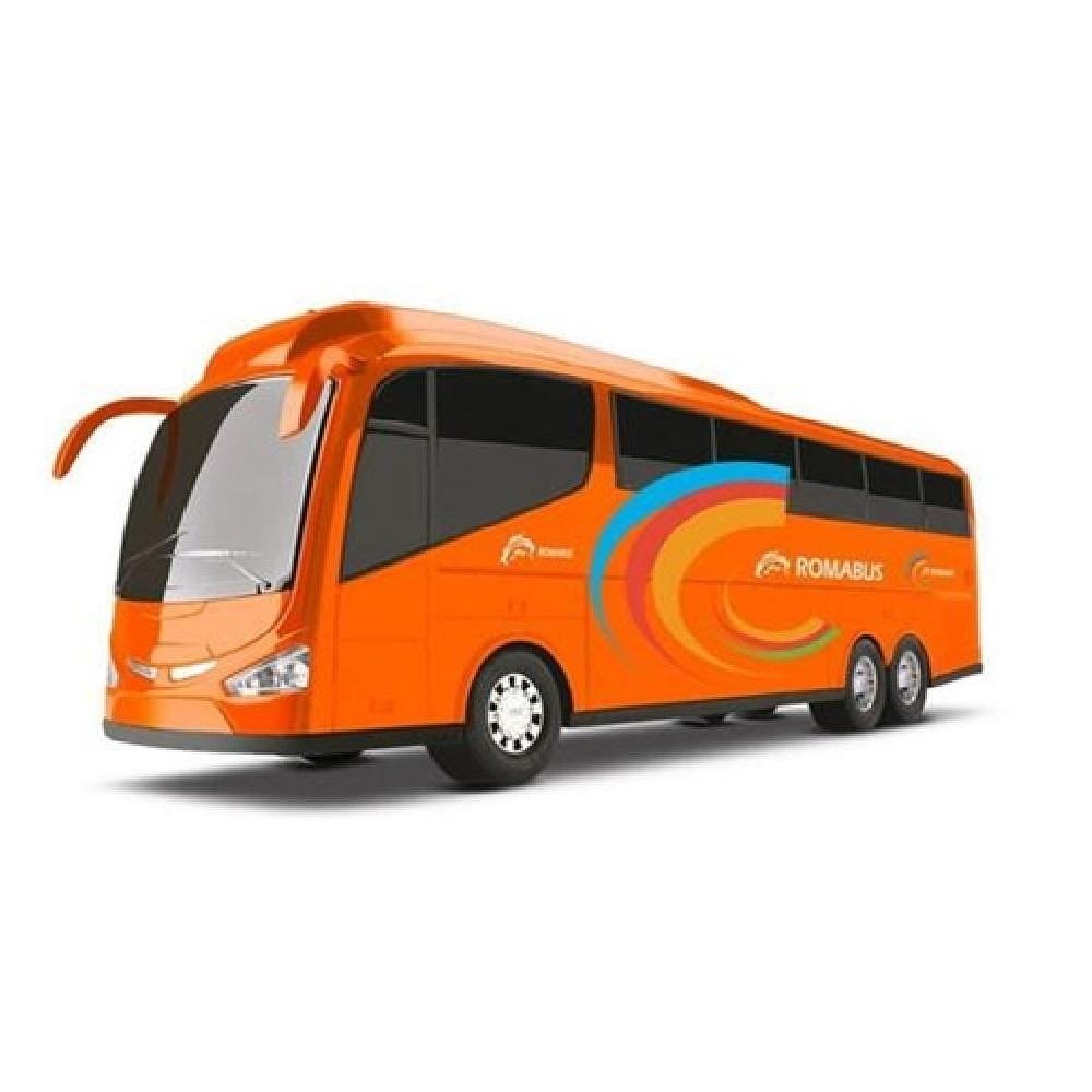 Miniatura Ônibus Executivo Laranja - Roma