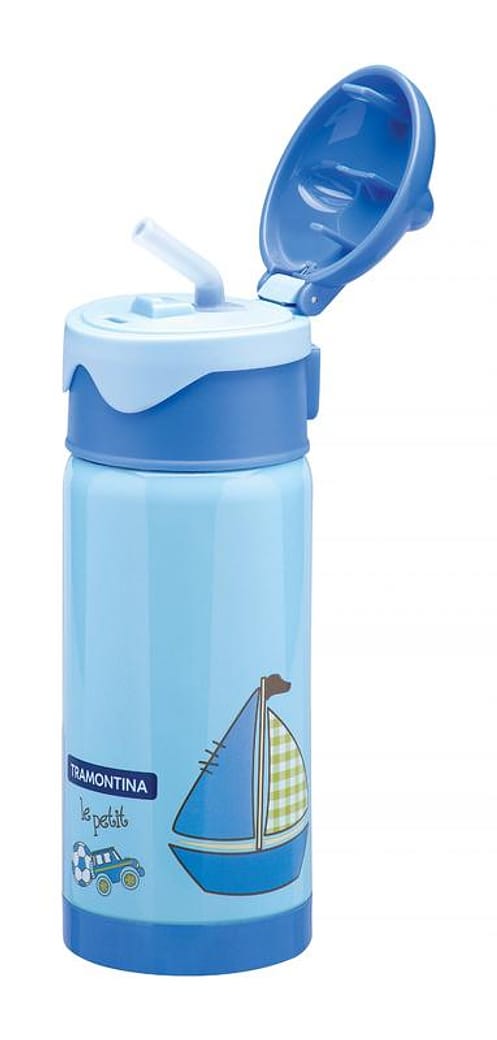Garrafa Térmica Infantil Azul 350 ml Tramontina