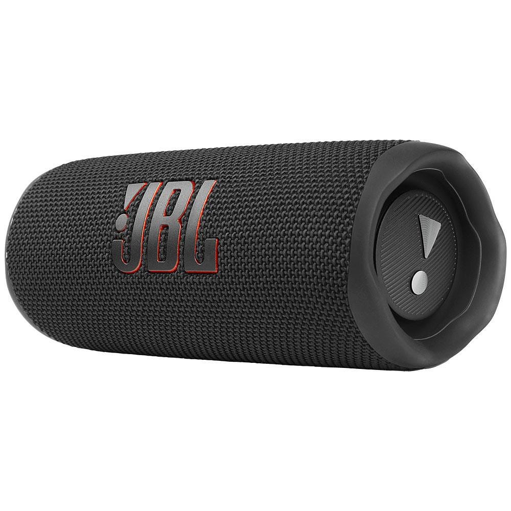 Caixa de Som Portátil JBL Flip 6 com Bluetooth, À Prova D`água – Preto