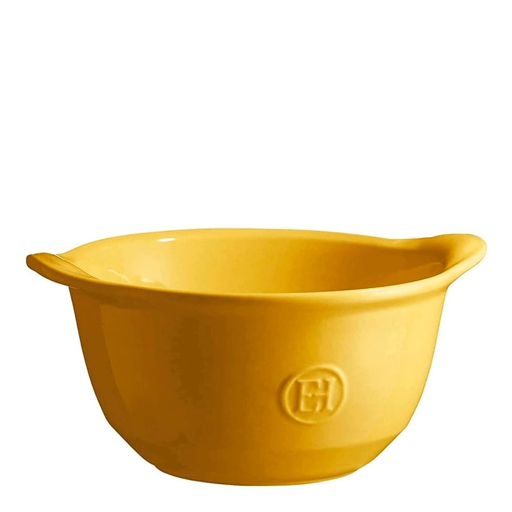 Bowl de Cerâmica Gratin Emile Henry Amarelo 14X8CM