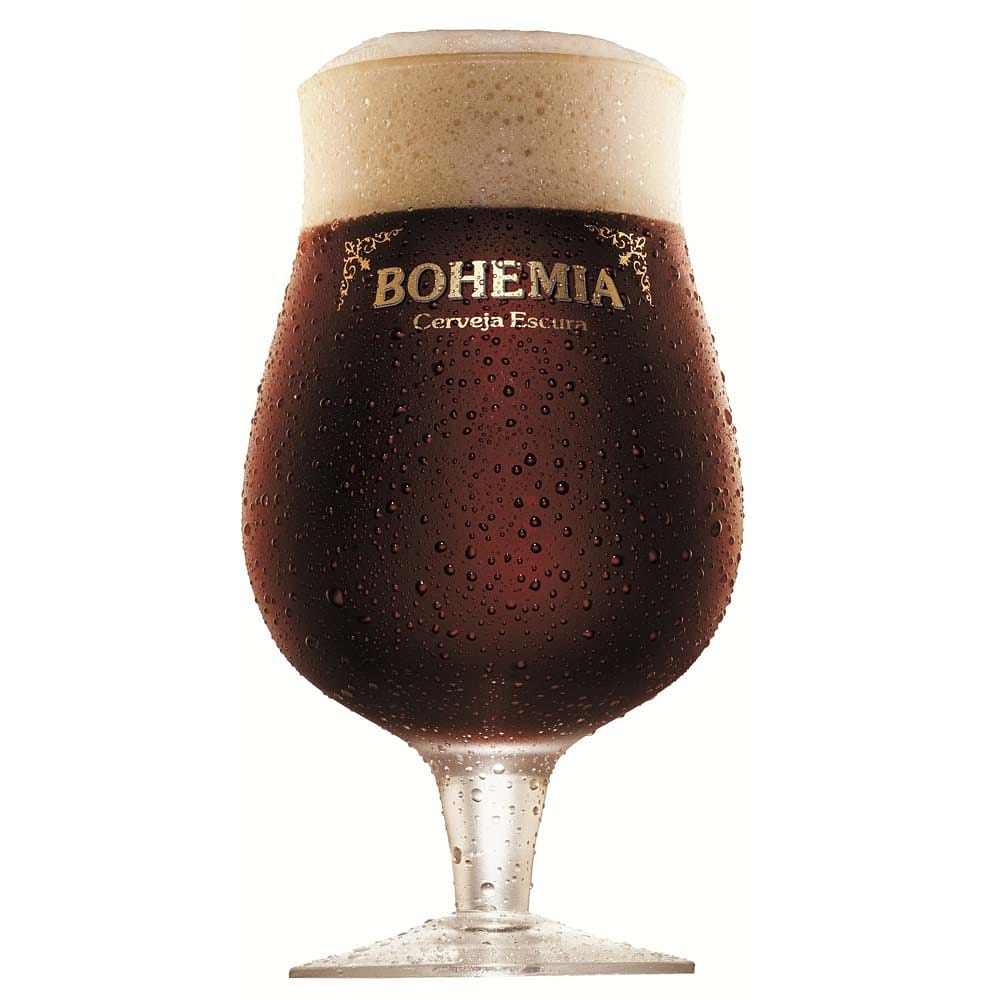 Taça para Cerveja Crisal Bohemia Escura Litografada 3662 - 400 ml