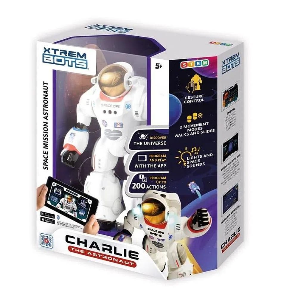 Robô X-Trem Bots - Charlie O Astronauta - Fun