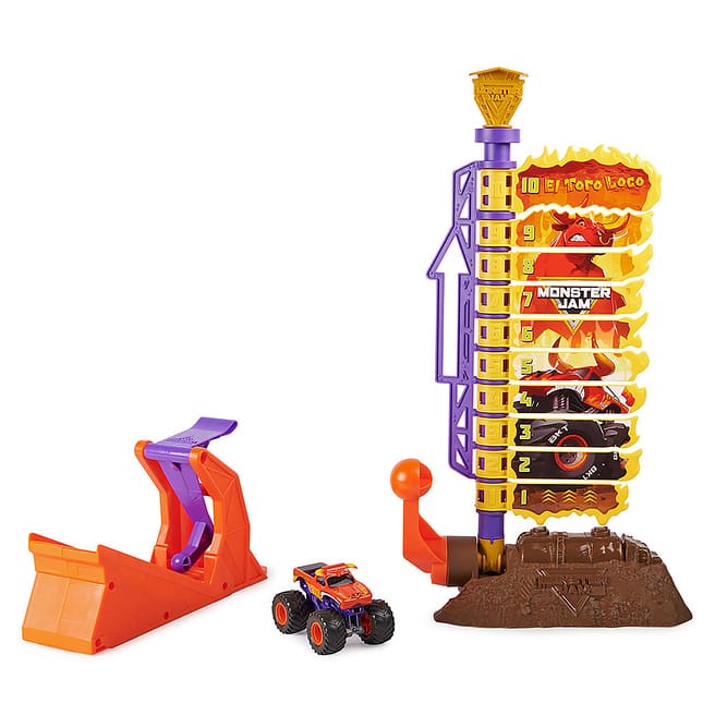 Pista Monster Jam - Playset Deluxe c/ 453 g de Areia Mágica2 - JP Toys -  Brinquedos e Actions Figures para todas as idades