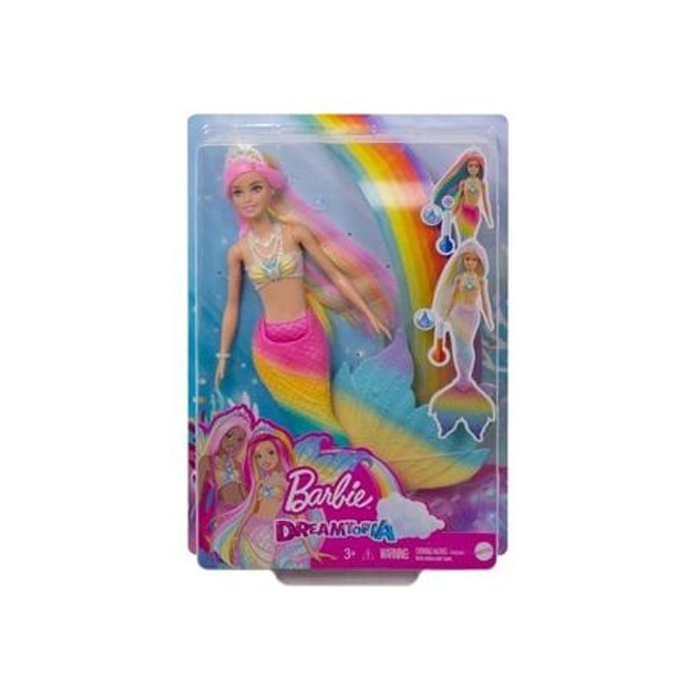 Barbie Fantasia Sereia Muda De Cor - GTF89 - Mattel