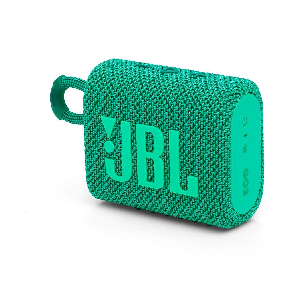 Caixa de Som Portátil JBL GO3 Eco À prova d’água - Verde