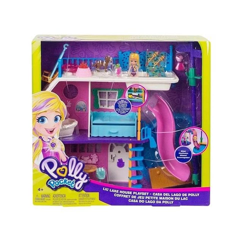 Boneca Polly Pocket Casa do Lago - GHY65 - Mattel