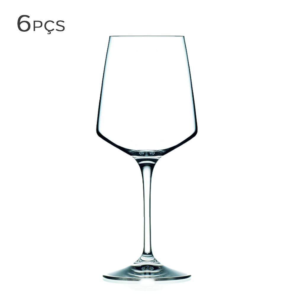 Taça de Vidro Ecológico Cristalino para Vinho Branco RCR Aria 720ML 6PÇS