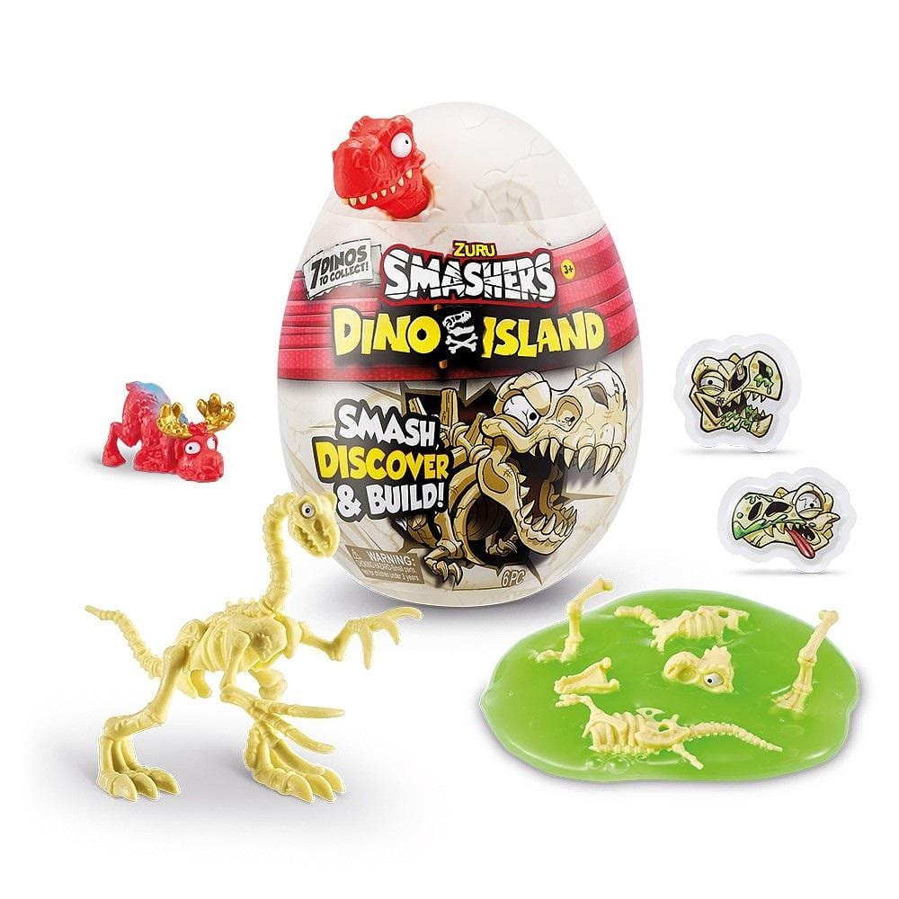 Smashers Sortido - Dino Island Piratas - Pequeno - Fun