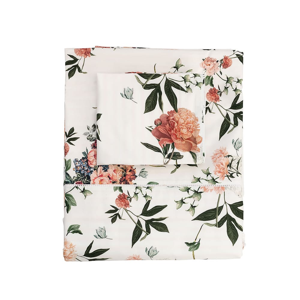 Capa de Duvet Lily Garden - Solteiro