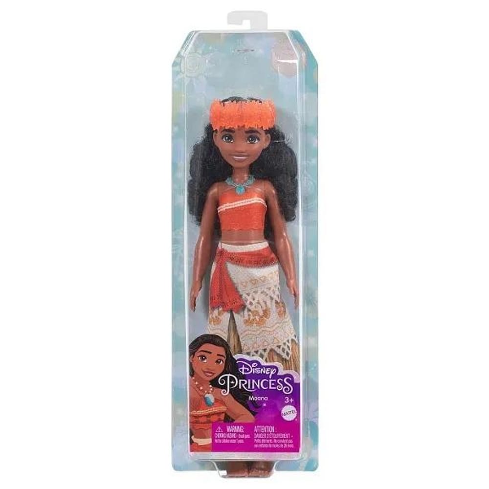 Boneca Princesa Moana - Saia Cintilante HLW02 - Mattel