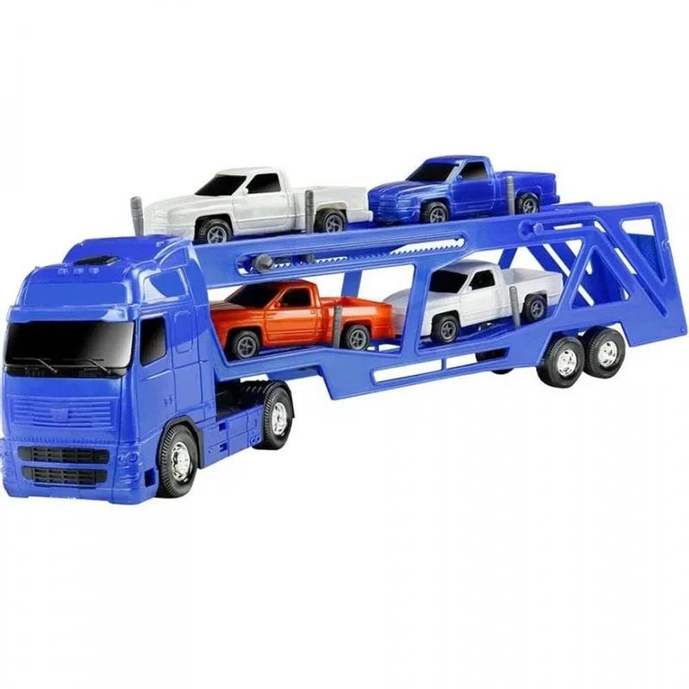 Caminhão Voyager Cegonheira - Azul - Roma