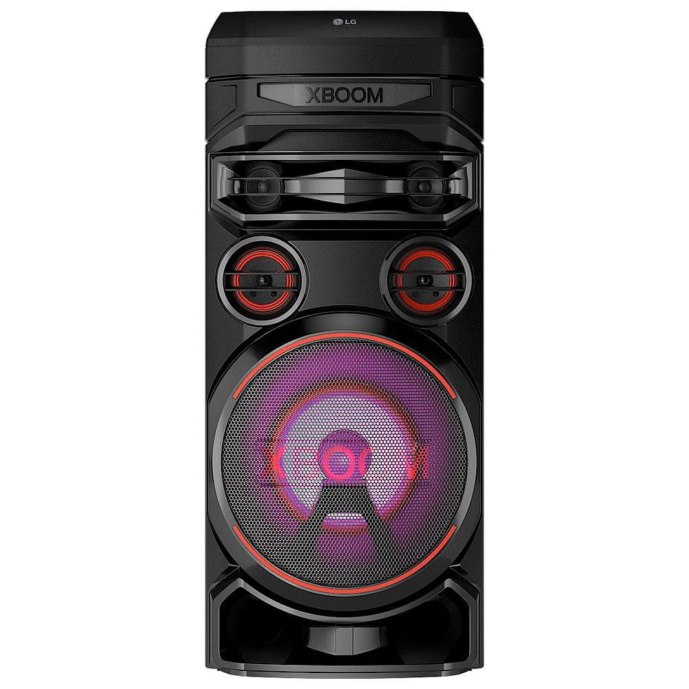 Torre de Som Acústica LG XBOOM RNC7 com Multi Bluetooth, Karaokê, Entrada de Microfone e Guitarra