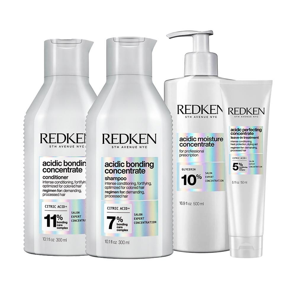 Kit Redken Acidic Bonding Concentrate - 4 Produtos