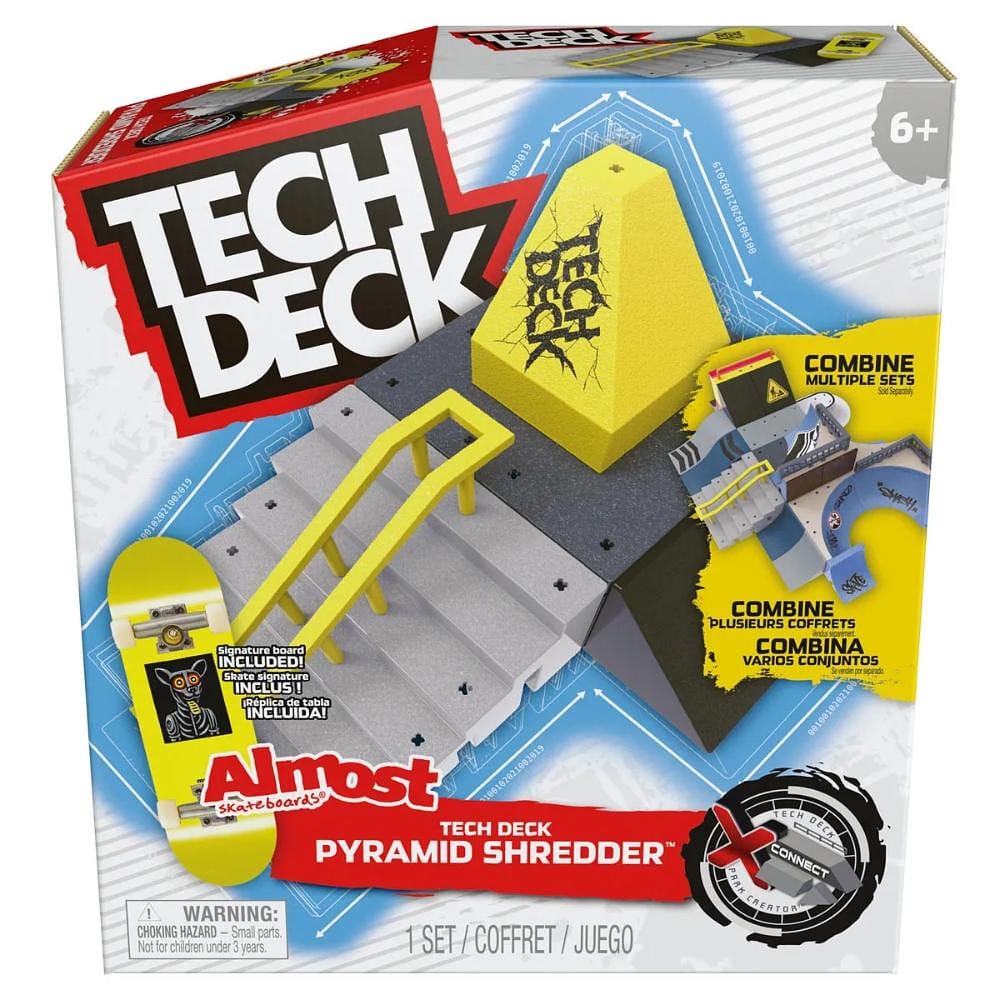 Tech Deck - Pyramid Shredder - Skate de Dedo - Sunny