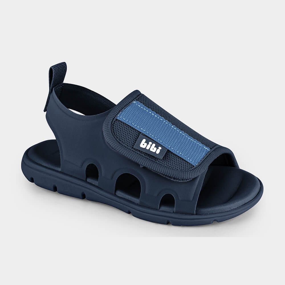 Papete Infantil Bibi Basic Sandals Mini Azul Marinho 1101192