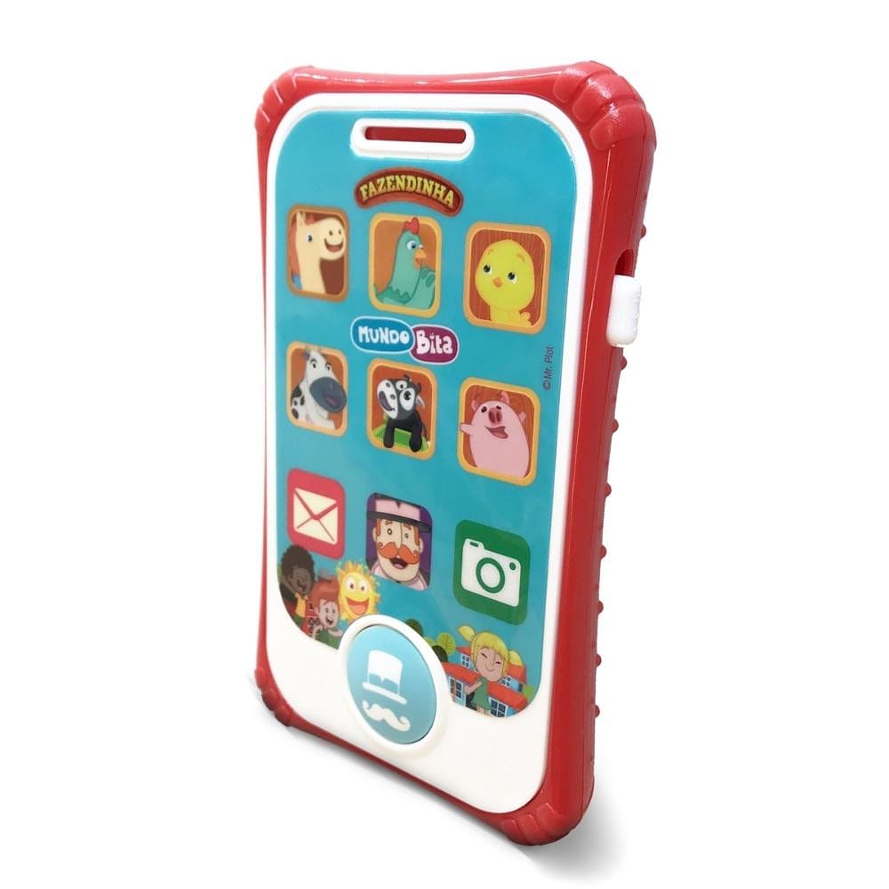 Smartphone Infantil Fazendinha - Mundo Bita - Yes Toys
