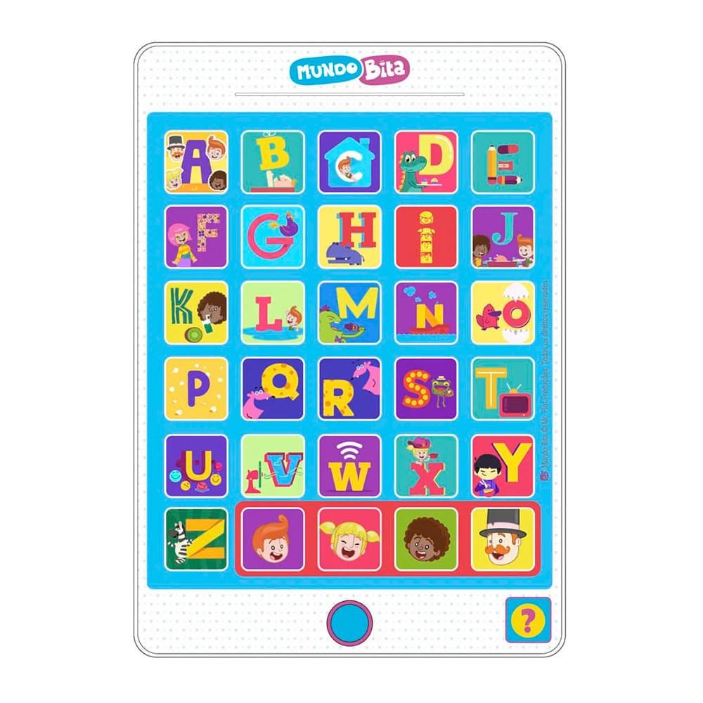 Tablet de Letras - AlfaBita - Mundo Bita - Yes Toys