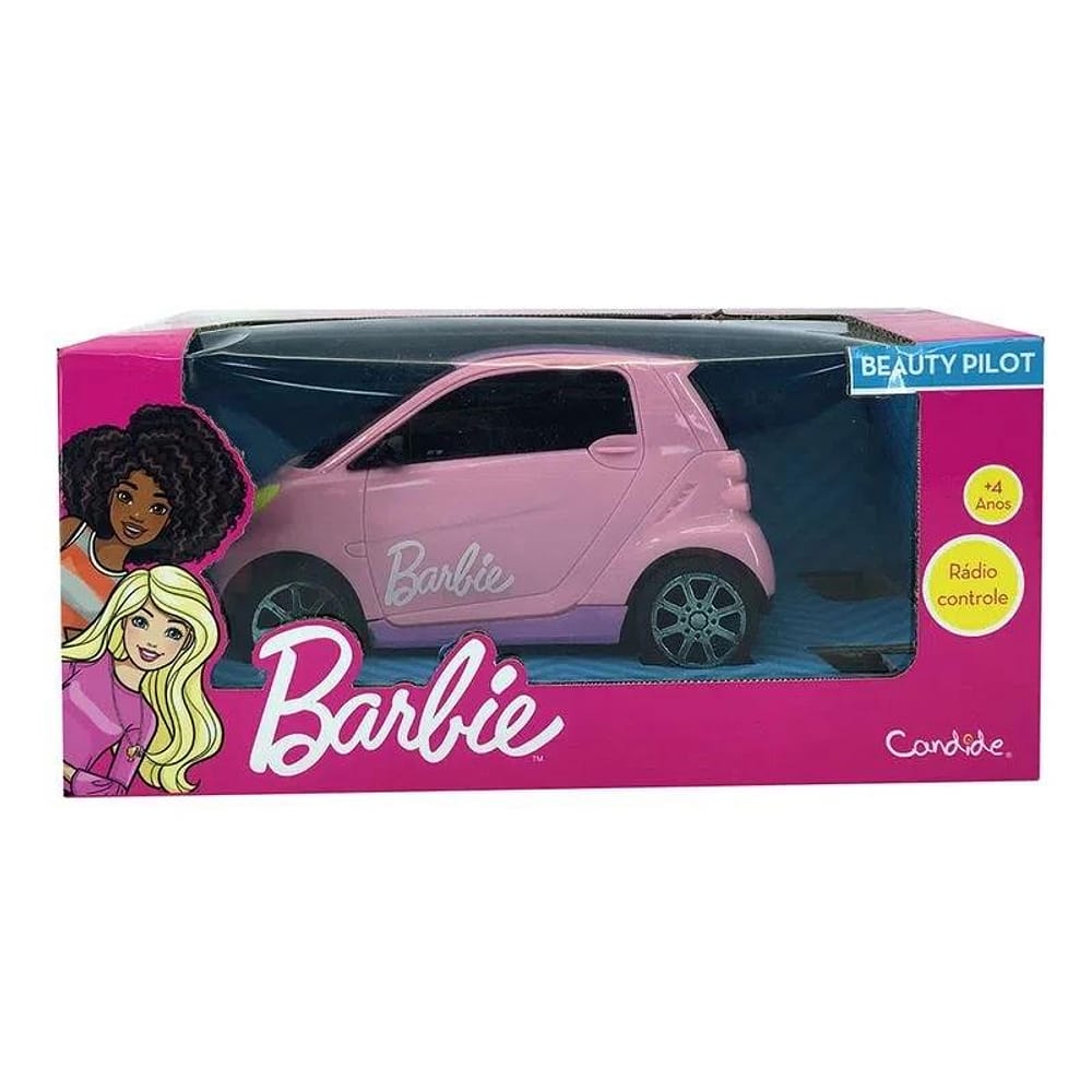 Barbie - Veículo Beauty Pilot - 3 Funções - Candide