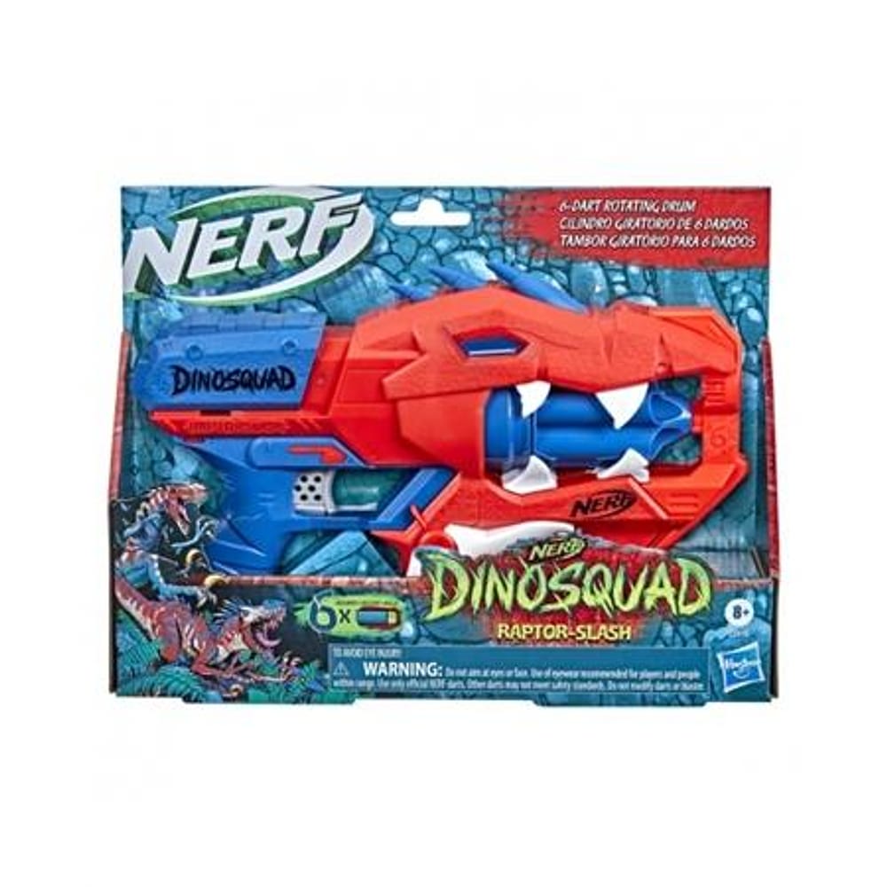 Lançador de Dardos - Nerf - DinoSquad Raptor Splash - Hasbro