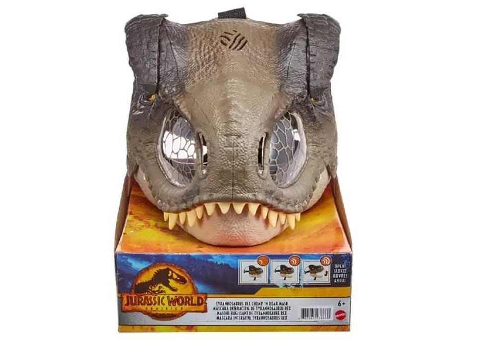 Jurassic World Máscara Morde e Ruge T Rex - GWD71 - Mattel