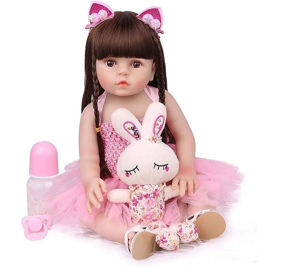 Boneca Bebe Reborn Laura Baby Gabriel - Shiny Toys