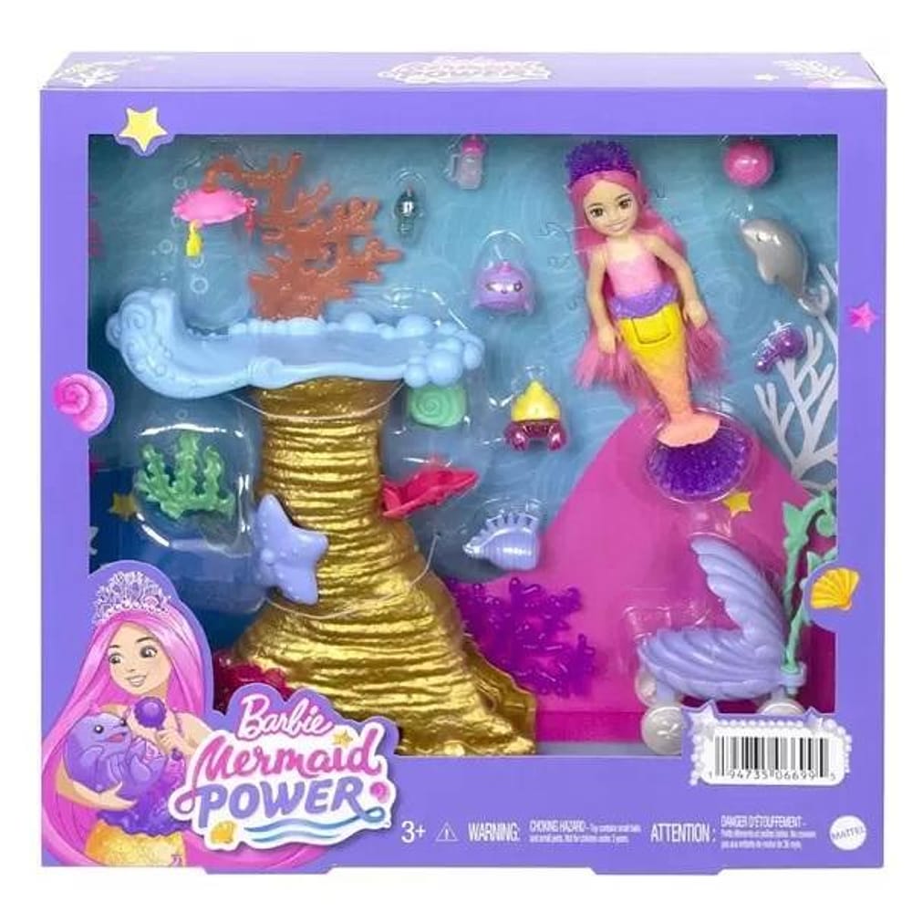 Boneca Barbie Chelsea - Mermaid Power - HHG58 - Mattel