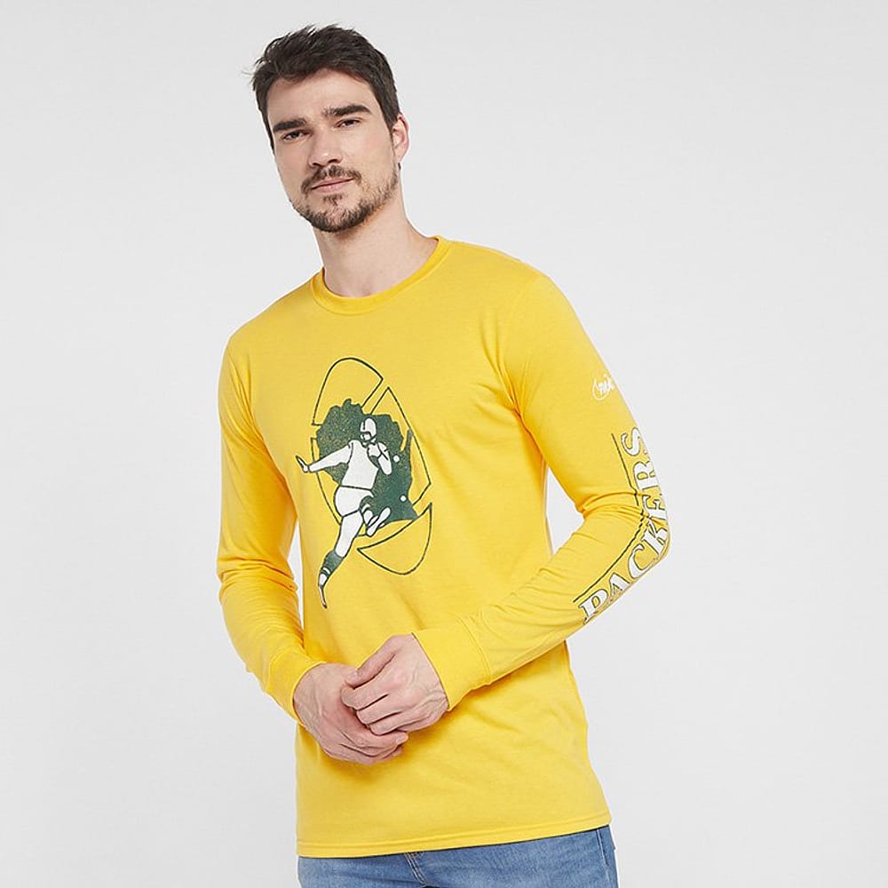 Camiseta NFL Green Bay Packers Nike Manga Longa Masculina