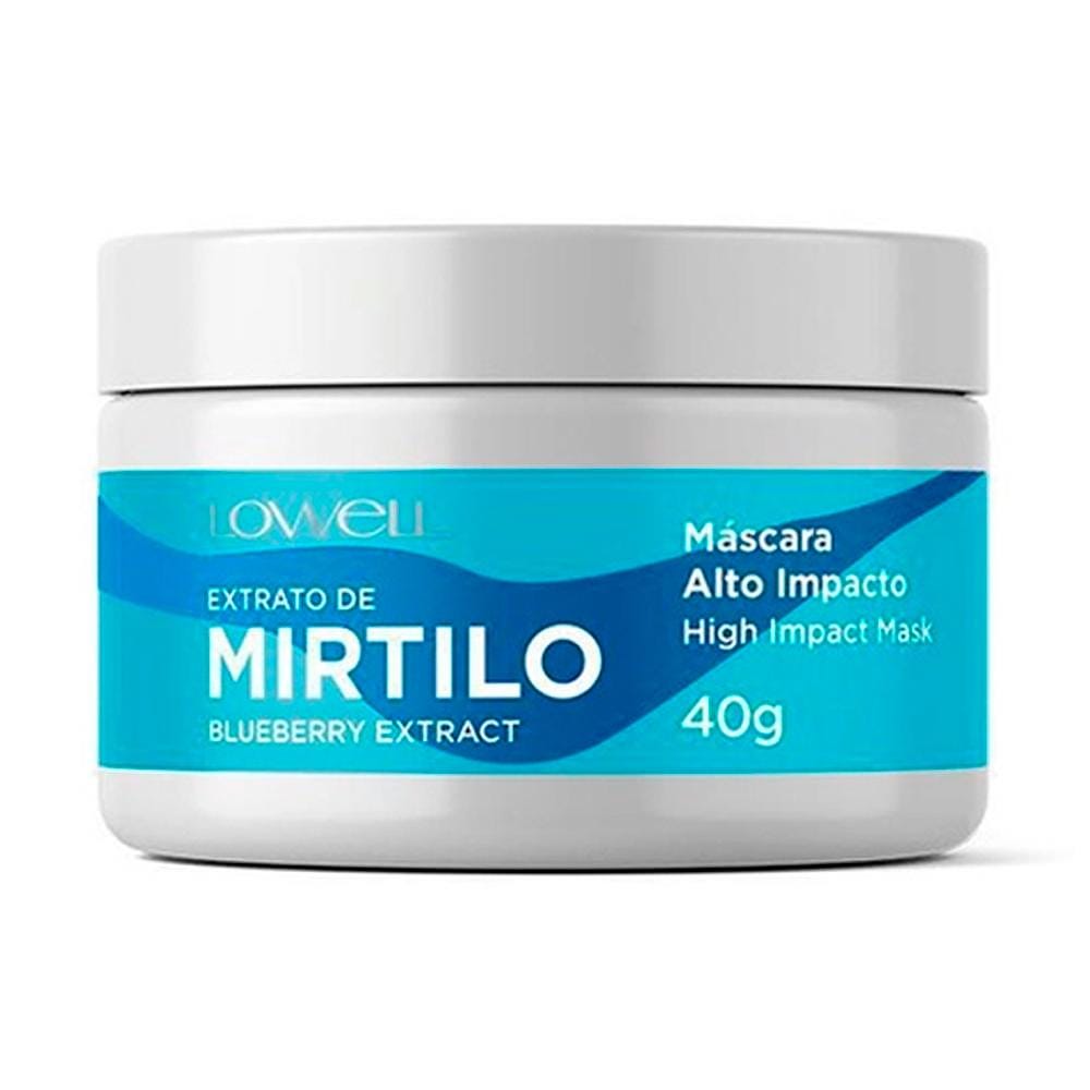 Lowell Extrato Mirtilo Máscara 40g