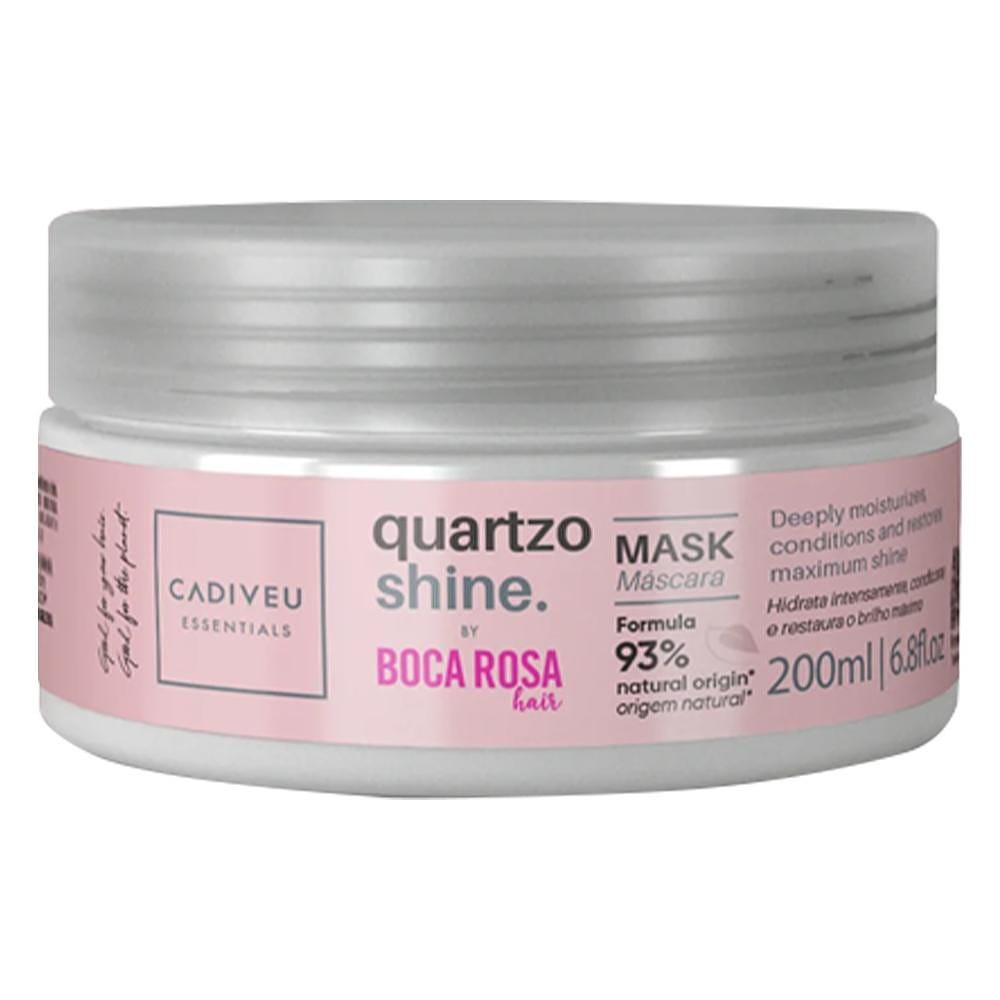 Cadiveu Essentials Boca Rosa Quartzo Shine Máscara 200ml