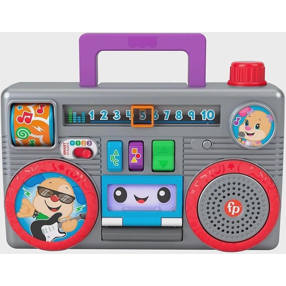 Fisher Price Rádio Portátil Dance e Aprenda HBB57 - Mattel