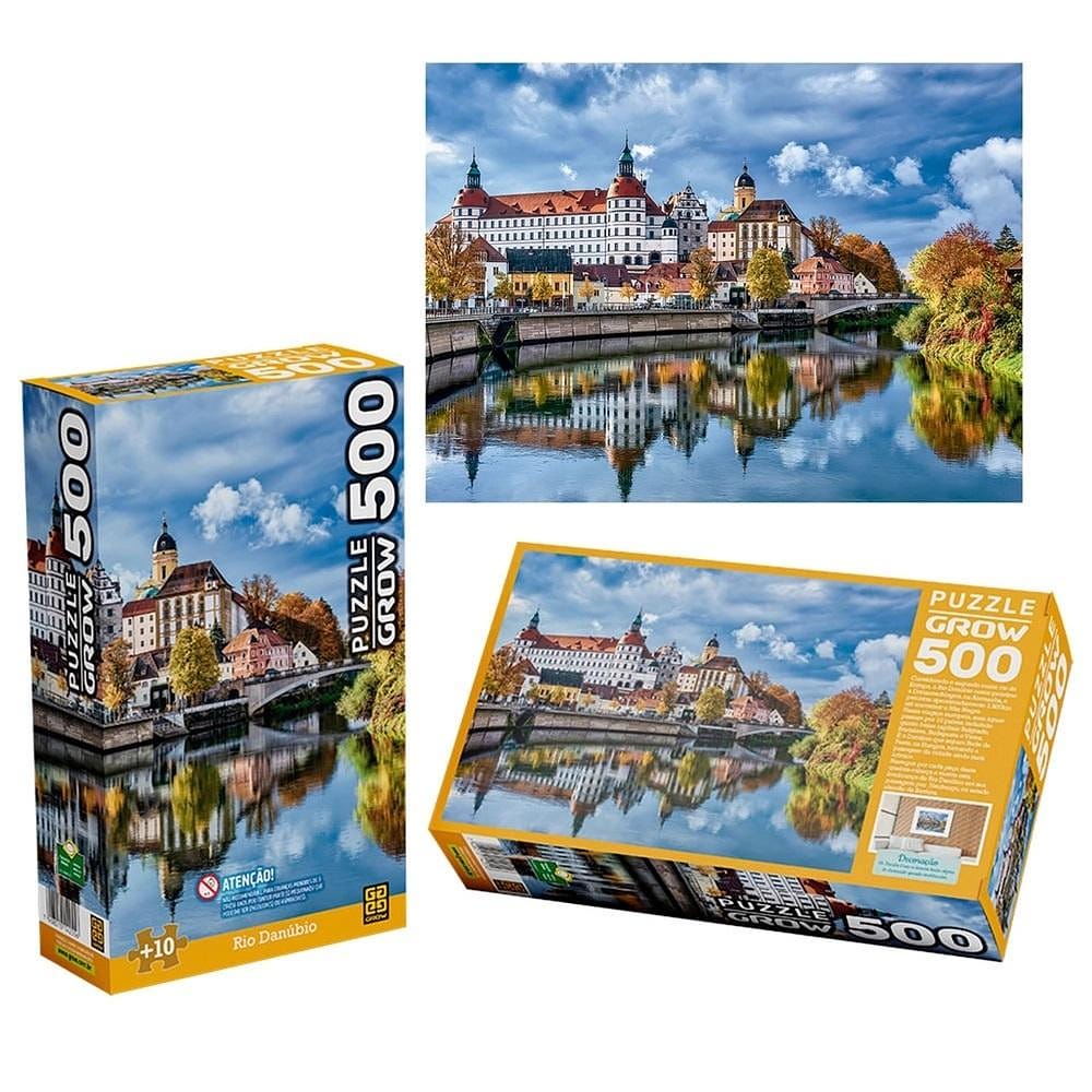 Puzzle 500 peças Rio Danúbio - Grow