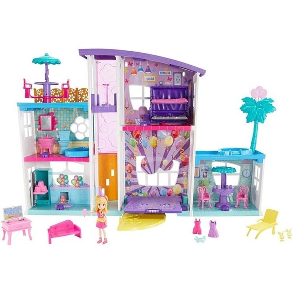 Polly Pocket Mega Casa de Surpresas - GFR12 - Mattel
