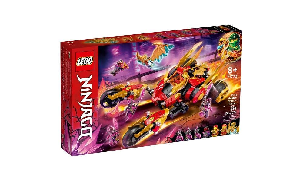 Lego Ninjago - 71773 - O Caçador de Dragões Dourados de Kai