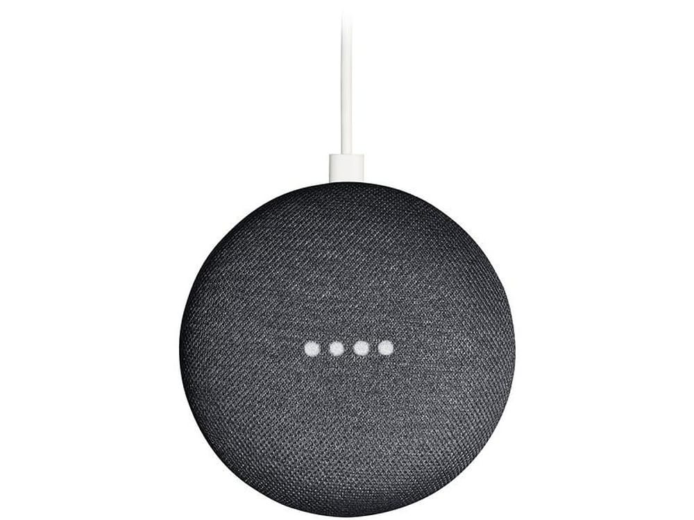 Nest Mini 2ª geração Smart Speaker com Google Assistente Cor Carvão